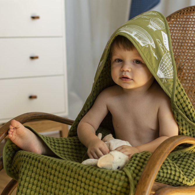 MONTGOLFIÈRES - Asciugamano nido d’ape